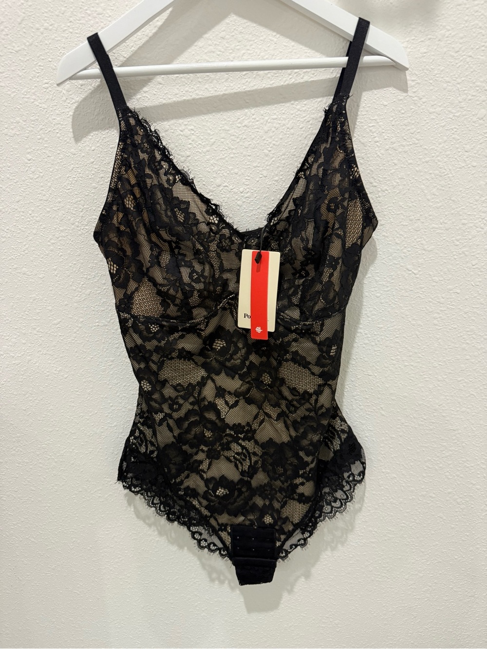 Black Lace SHAPEWEAR bodysuit
